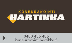 Koneurakointi Hartikka avoin yhtiö logo